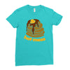hot mess pancakes Ladies Fitted T-Shirt