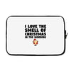 smell of christmas in the morning Laptop sleeve