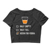 room for vodka Crop Top