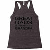 great dads get promoted Racerback Tank