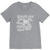 nobody ever got sick from smoking tyres V-Neck Tee
