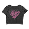 valentines day hearts Crop Top