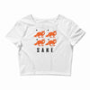 four fox sake Crop Top