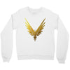 the fly bird   maverick jake paul   gold Crewneck Sweatshirt