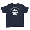 paw pun for pet lovers Youth Tee