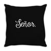 senor Throw Pillow