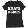 boats and hoes Ladies Fitted T-Shirt