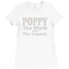 poppy myth legend casual Ladies Fitted T-Shirt