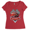 grandma fire trucks Women's Triblend Scoop T-shirt