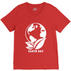 earth day planet V-Neck Tee