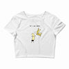 let's get naked Crop Top