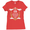I Am A Leo Ladies Fitted T-Shirt