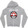get a life Zipper Hoodie