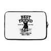 Best Friend Pug Laptop sleeve