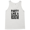 funny t shirt party like a rockstar tee hilarious shirt Tank Top
