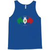 bat man mexican flag mexico logo Tank Top