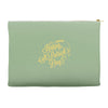 happy st patrick's day Accessory Pouches