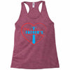 happy father's day Racerback Tank