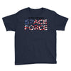 United States Space Force American Flag Youth Tee