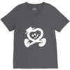 heart walking V-Neck Tee