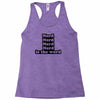 nerd is the word Racerback Tank