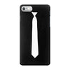 skinny white tie iPhone 7 Case