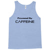 powered by caffeine funny t shirt red bull morning coffee Tank Top