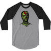 zombie brain out 3/4 Sleeve Shirt
