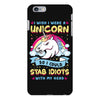 I Wish I Were A Unicorn So I Could Stab Idiots With My Head iPhone 6 Plus/6s Plus Case