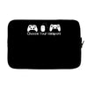 choose your weapon a game Laptop sleeve