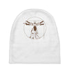 vitruvian robot Baby Beanies