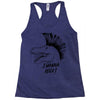 i wanna rock! Racerback Tank