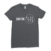 save the manual transmissions (stick shift) Ladies Fitted T-Shirt
