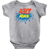retro tv show unofficial art attack Baby Onesie