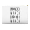 empowered women 3 Accessory Pouches