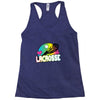 neon lacrosse Racerback Tank