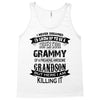 Super Cool Grammy Of A Freaking Awesome Grandson Tank Top