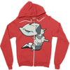 number 208! Zipper Hoodie
