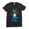 aura peeker Ladies Fitted T-Shirt