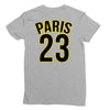 Paris 23 Ladies Fitted T-Shirt