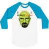 no brain no gain 3/4 Sleeve Shirt