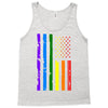 rainbow american flag Tank Top