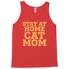 stay at home cat mom Tank Top