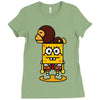 bob l'&eacute;ponge Ladies Fitted T-Shirt
