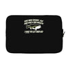 she was short, fat and had a big mouth! Laptop sleeve