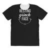 resting grinch face All Over Women's T-shirt