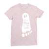 eat drink and be scary Ladies Fitted T-Shirt