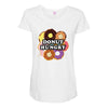 Donut Hungry Maternity Scoop Neck T-shirt