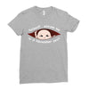 November Peeking Out Asian Baby Boy Ladies Fitted T-Shirt