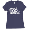 peek a boo, i see you Ladies Fitted T-Shirt
